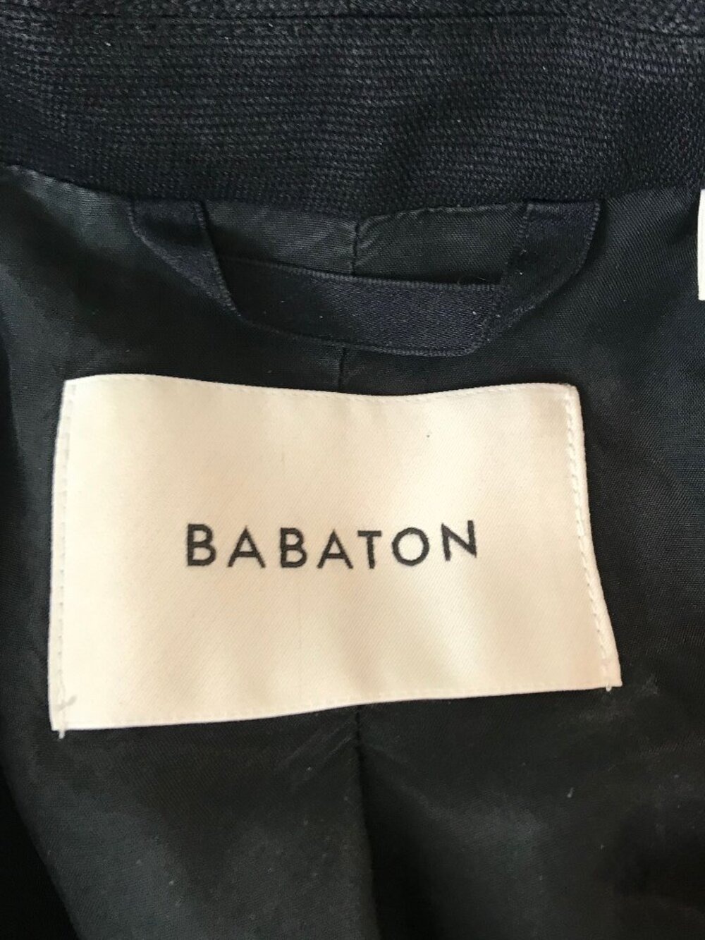 Aritzia Babaton Black One Button Blazer Size 0 - Picture 7 of 8